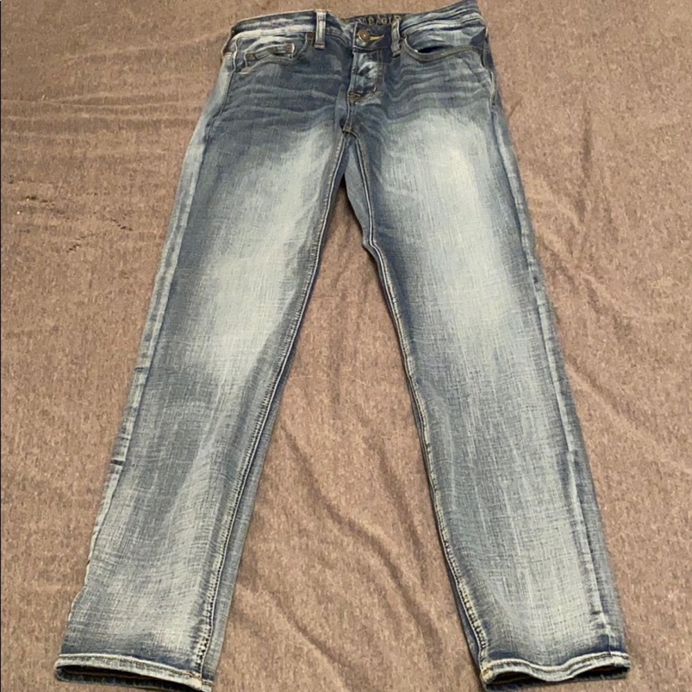American Eagle flex jeans
